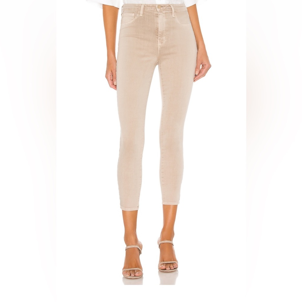 L’Agence Margot High Rise Skinny - Biscuit